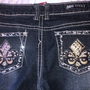 Red River y2k bling jeans
